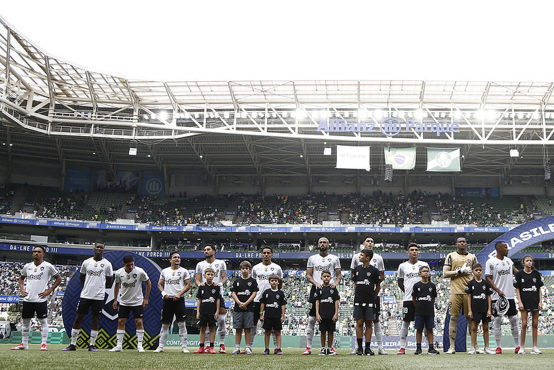 Botafogo x Palmeiras.