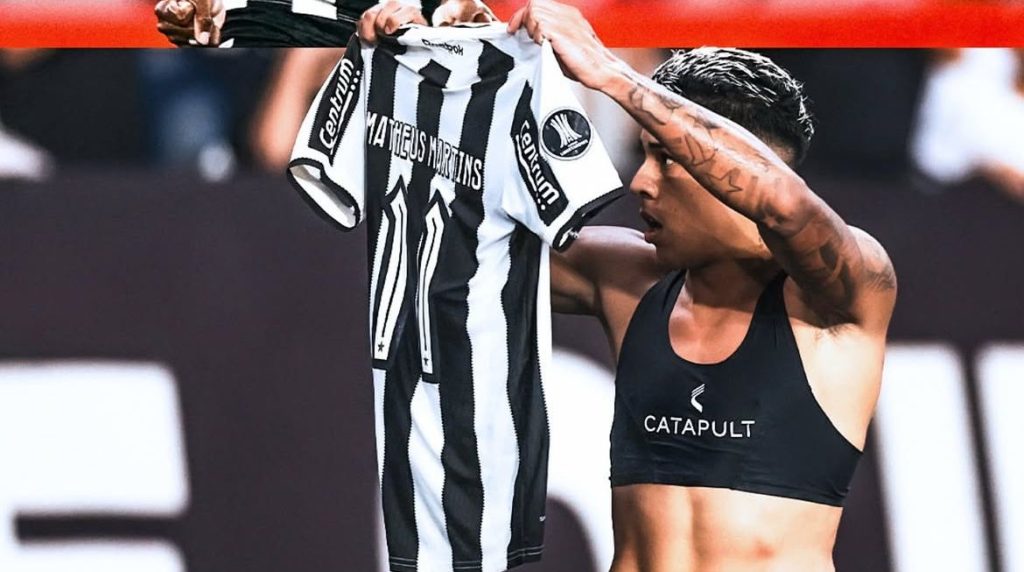 Botafogo vence na Libertadores. Foto: Conmebol.