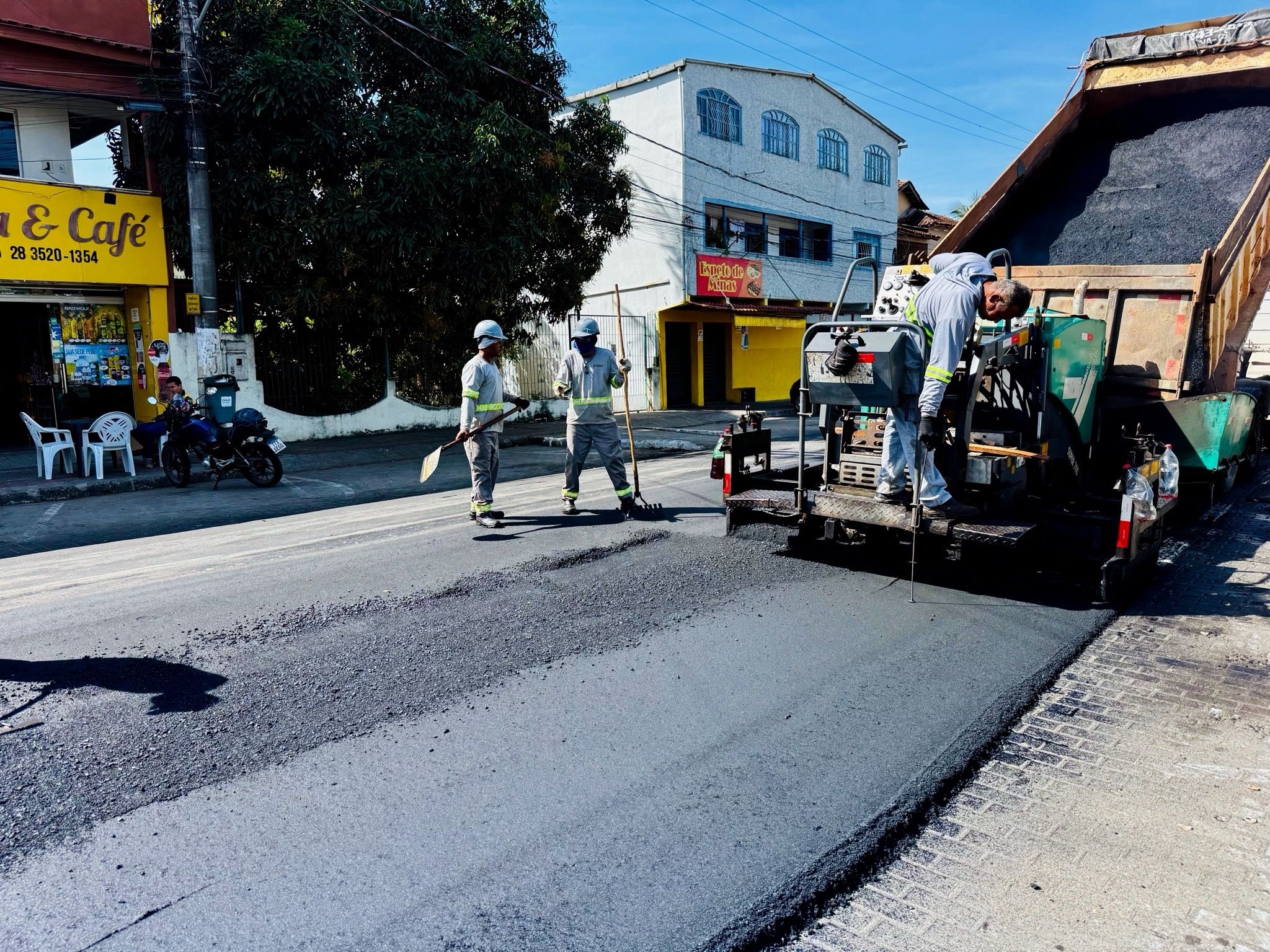 Continuação das Obras