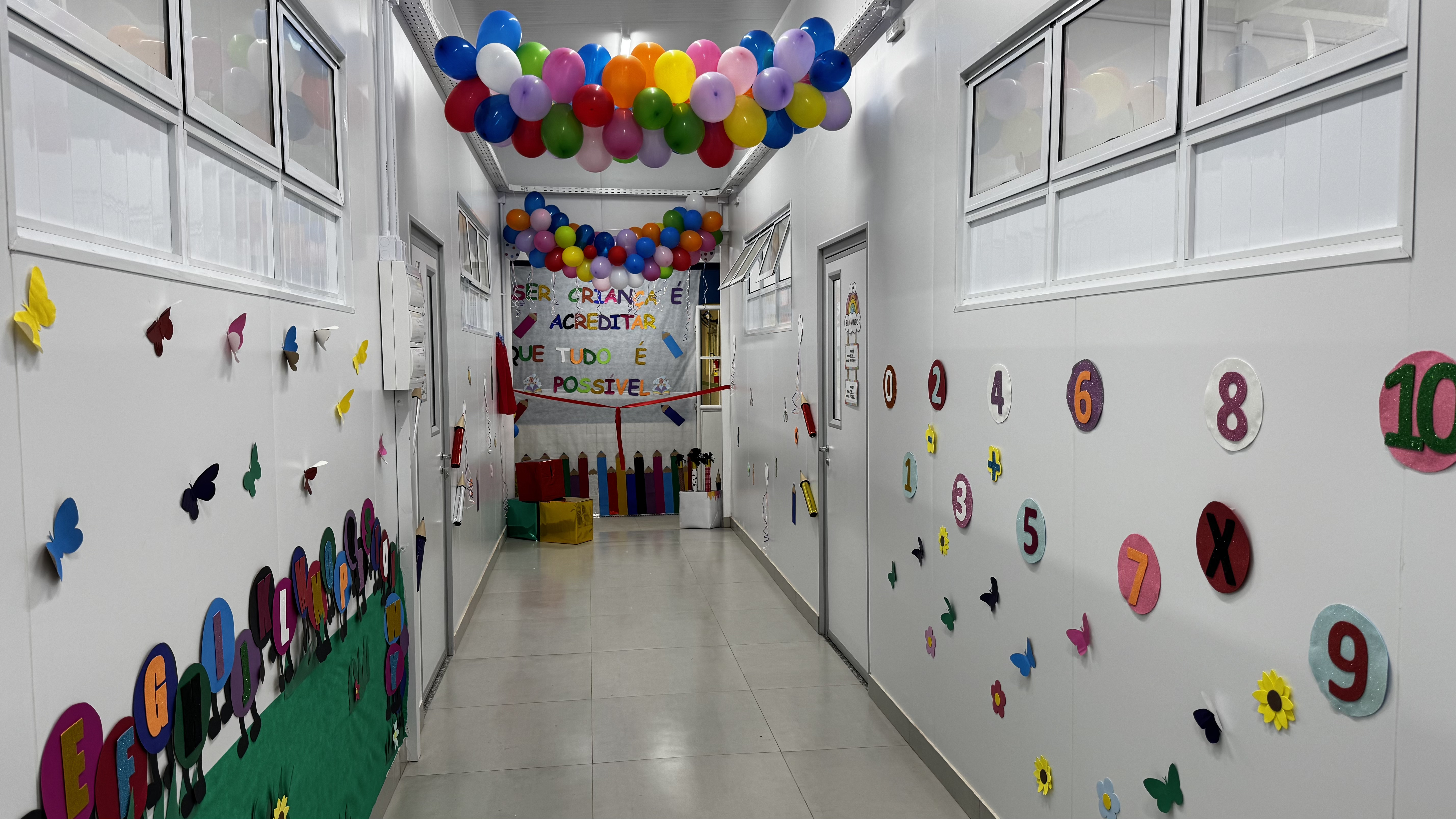Salas de aula novas
